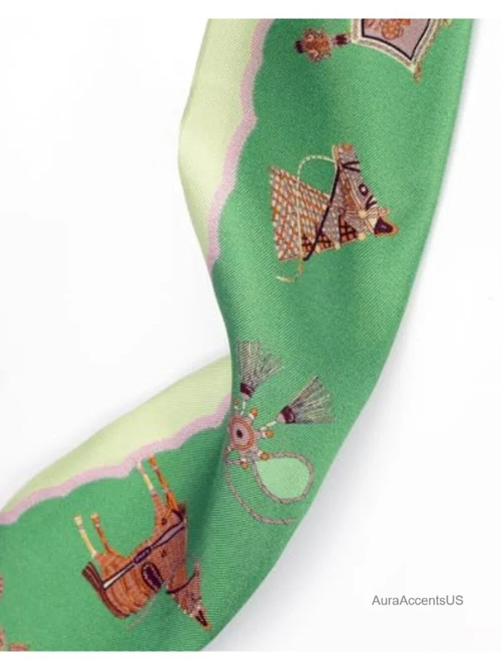 100% Mulberry Silk Scarf Hair Ribbons for Women Neckerchief Head Scarf